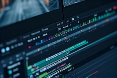 Screenshot of video editing software interface.